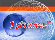 Click Here to return to the 1stcom Web  home page.